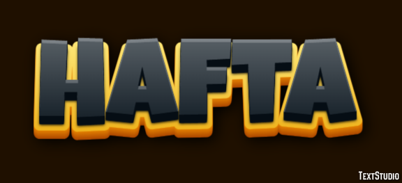 Hafta Efecto de Texto