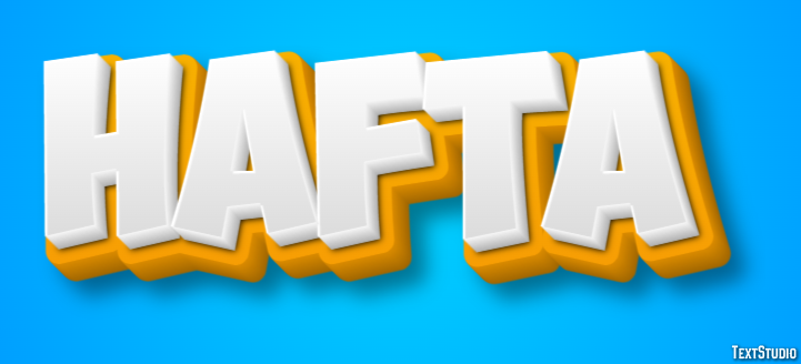 Hafta Tekst effect