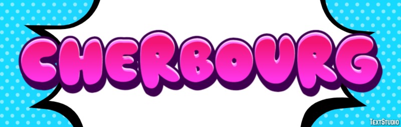 Cherbourg Efecto de Texto