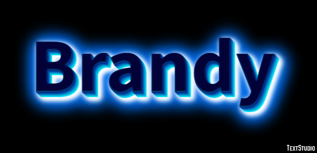 Brandy Texteffekt