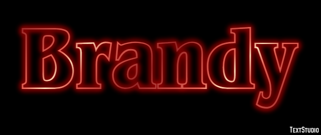 Brandy Texteffekt