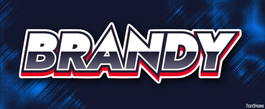 Brandy Texteffekt