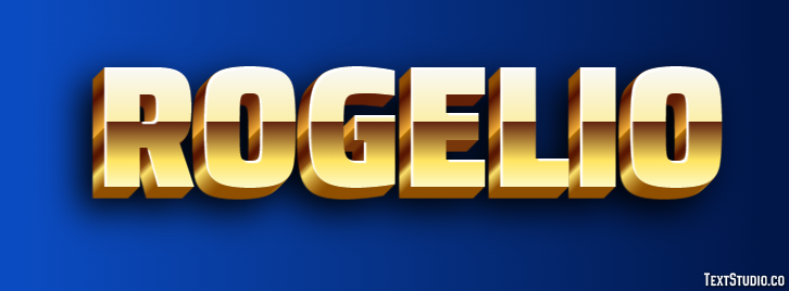 Rogelio Texteffekt