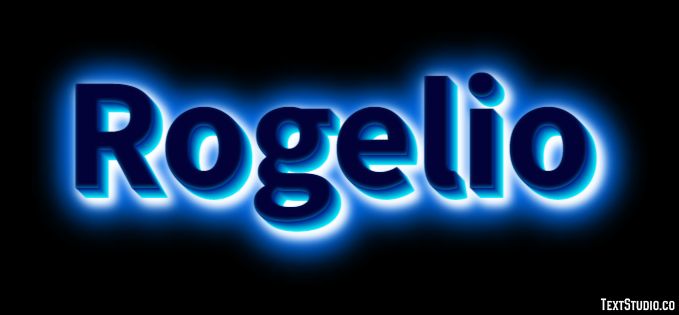 Rogelio Efecto de Texto