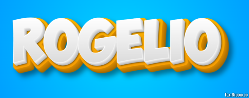 Rogelio テキスト効果