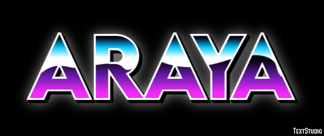 Araya Text Effect