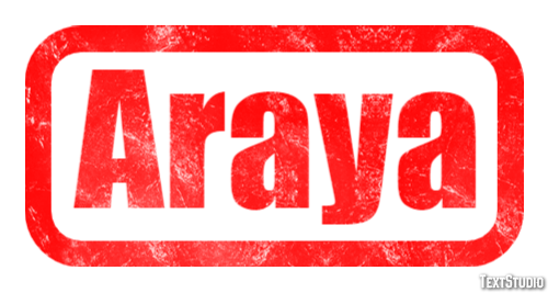 Araya Text Effect
