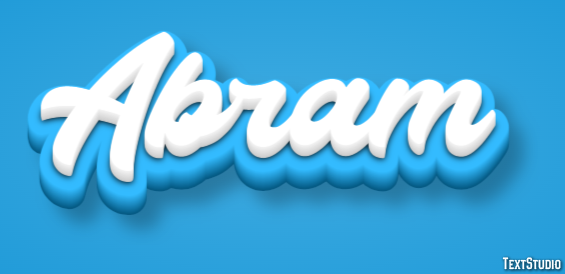 Abram Text Effect