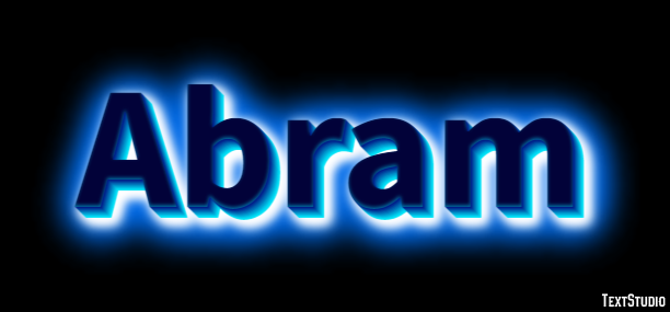 Abram Text Effect