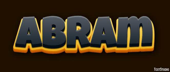 Abram Text Effect