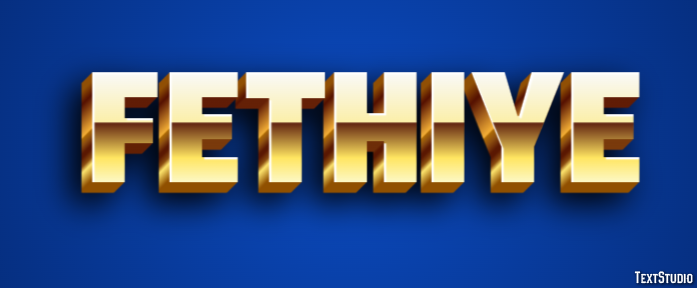 Fethiye Efeito de texto