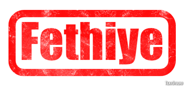 Fethiye Efekt tekstowy