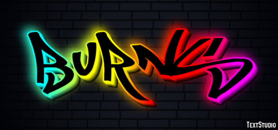 Burns テキスト効果