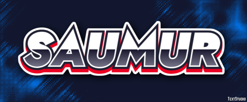 Saumur テキスト効果