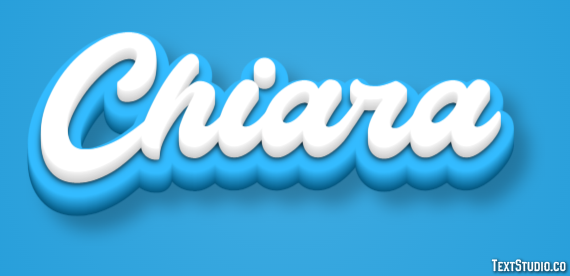 Chiara Texteffekt