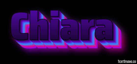 Chiara Texteffekt