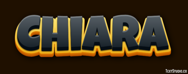 Chiara Text effect
