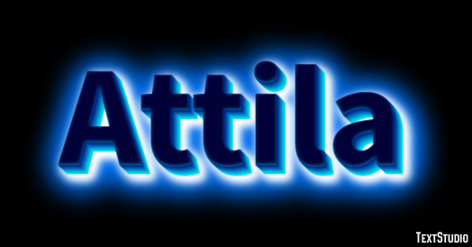 Attila Text Effect