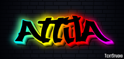 Attila Text effect