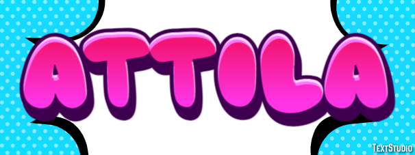 Attila Text effect