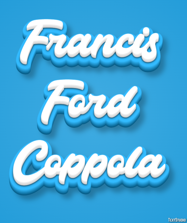 Francis Ford Coppola Text Effect