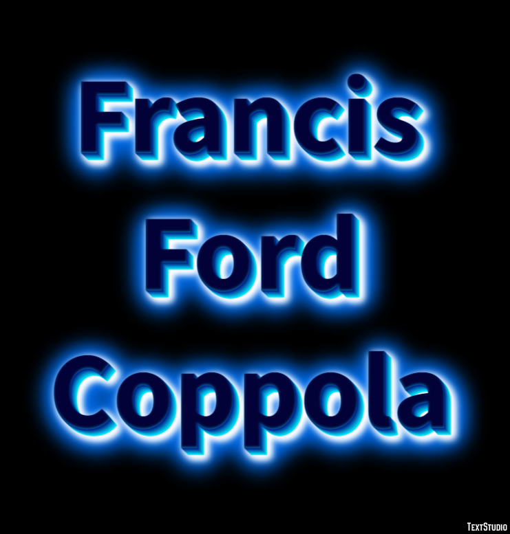 Francis Ford Coppola Text Effect