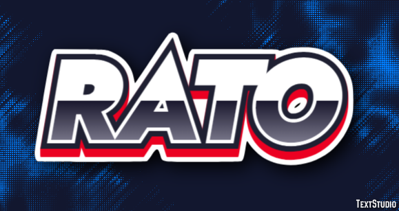 Rato Efecto de Texto