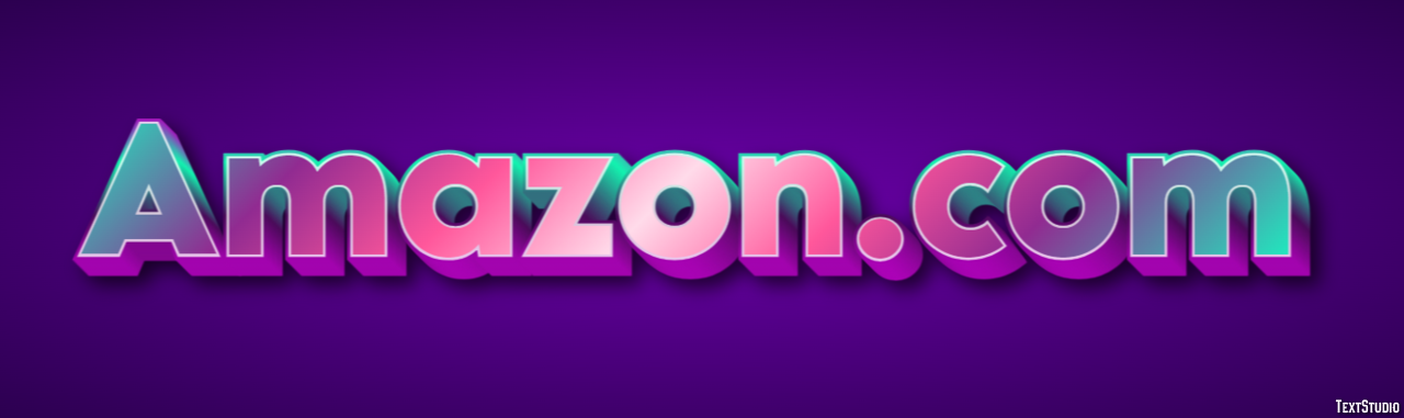 Amazon.com Texteffekt