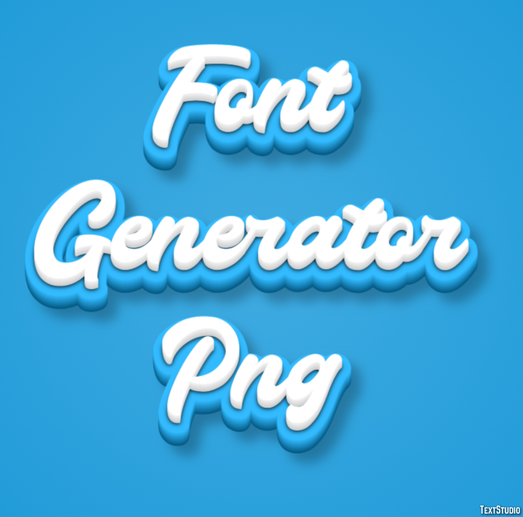 Font Generator Png Efekt tekstowy