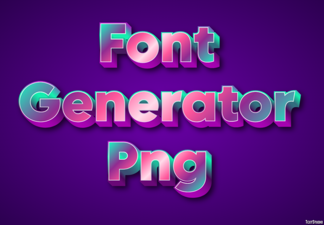 Font Generator Png Efecto de Texto
