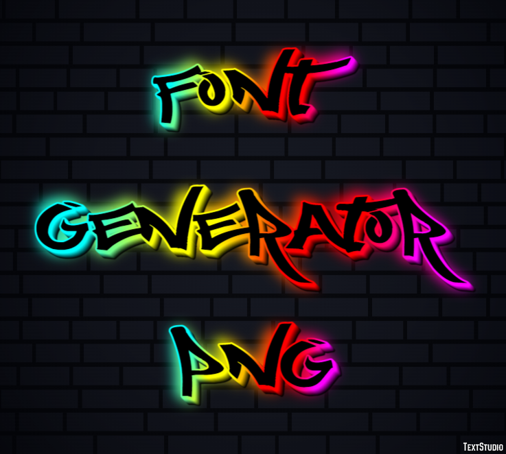 Font Generator Png Efekt tekstowy