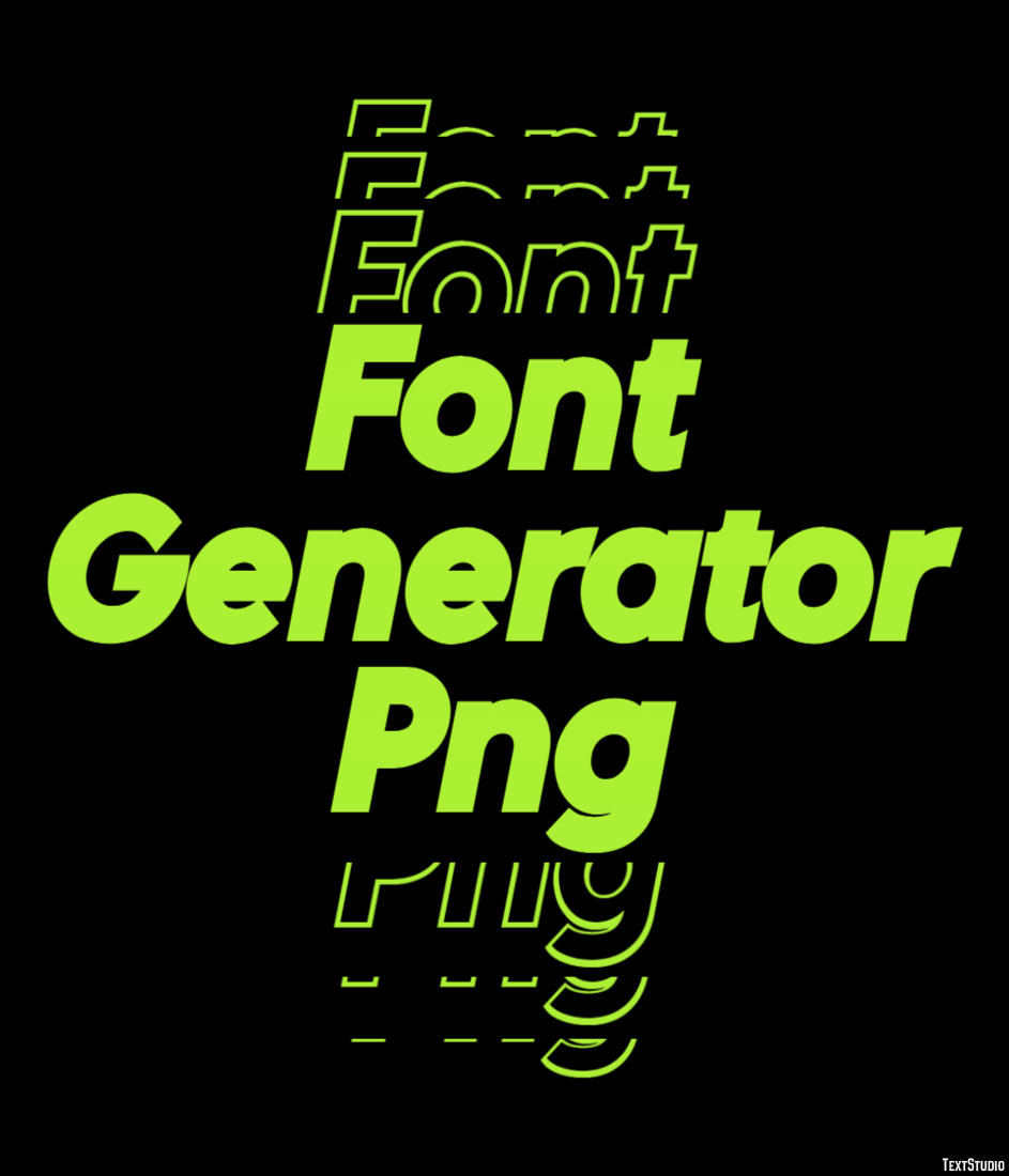 Font Generator Png Efecto de Texto