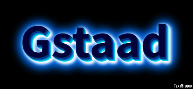 Gstaad Effetto testo