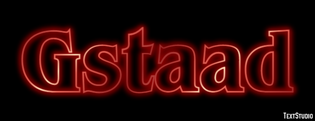 Gstaad Effetto testo