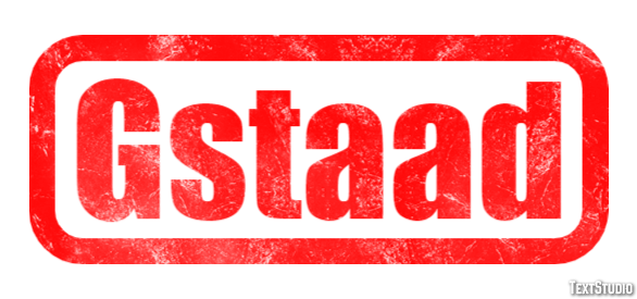 Gstaad Effetto testo