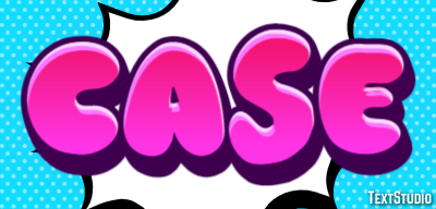 Case Text effect