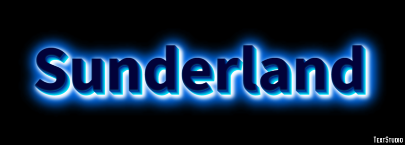 Sunderland Efekt tekstowy