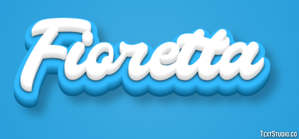 Fioretta Effetto testo