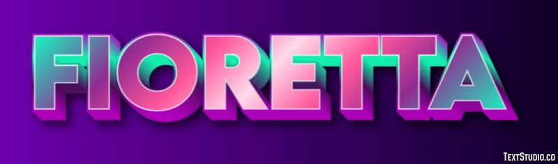 Fioretta Effetto testo