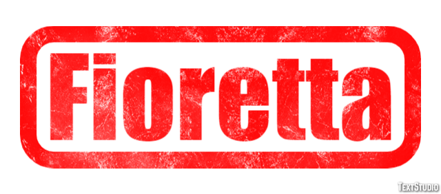 Fioretta Effetto testo