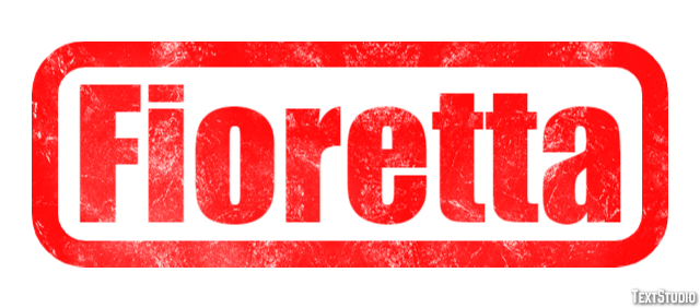 Fioretta Effet de Texte
