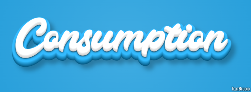 Consumption Efecto de Texto