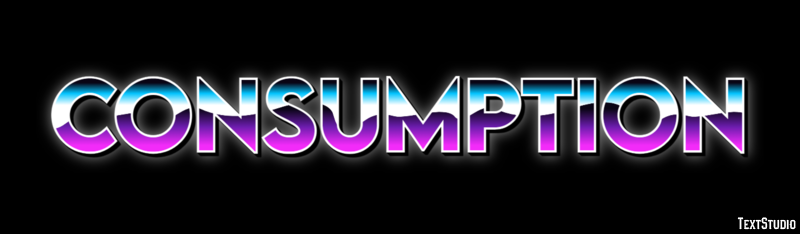 Consumption Text Effect