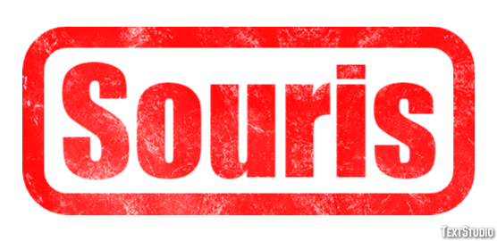 Souris Effetto testo