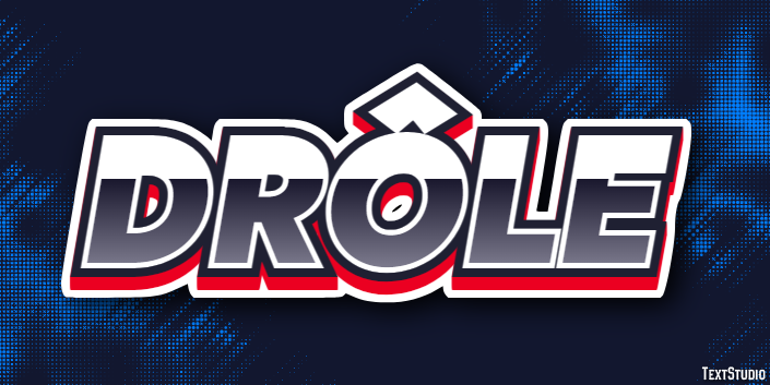 Drôle Text Effect