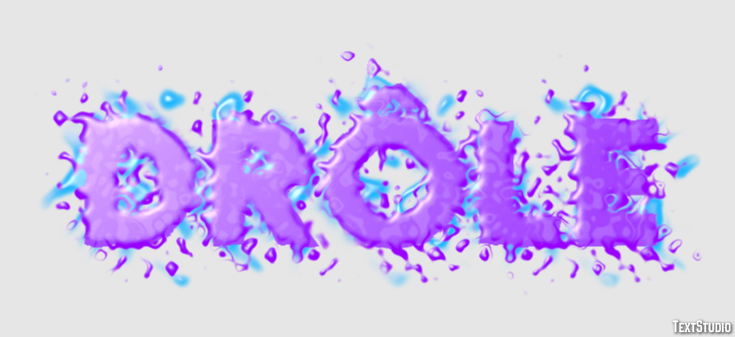Drôle Text Effect