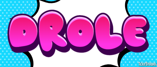 Drôle Effet de texte