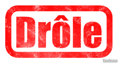 Drôle Text Effect