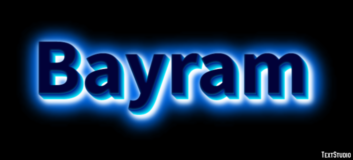Bayram Efecto de Texto