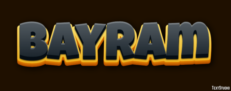 Bayram Texteffekt
